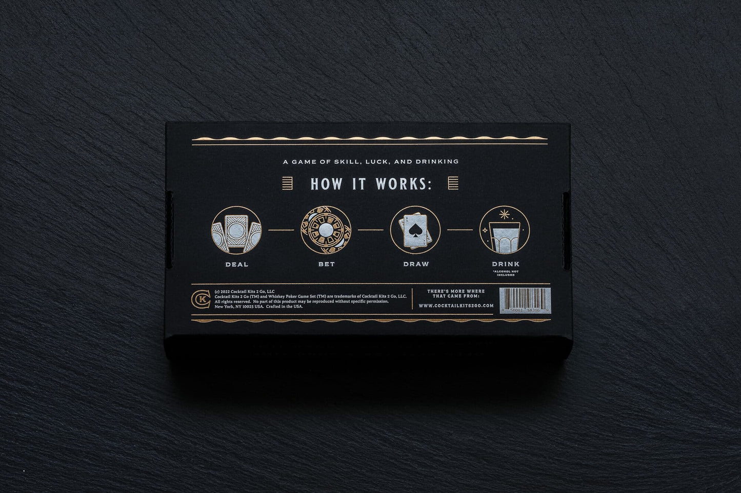 Whiskey Poker Game Set-8