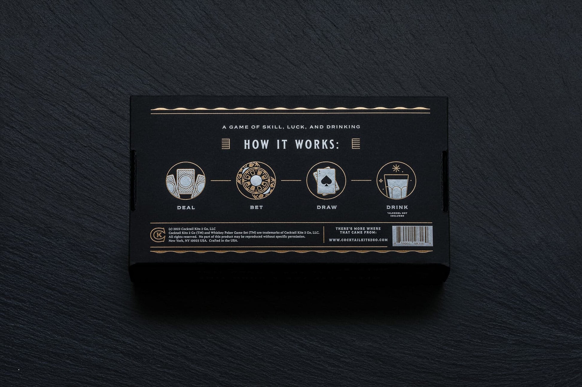 Whiskey Poker Game Set-8