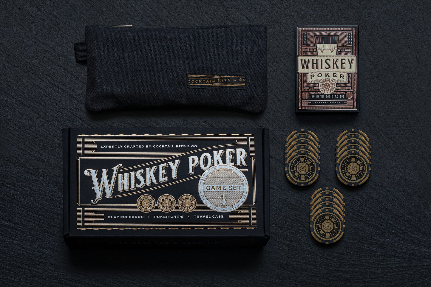 Whiskey Poker Game Set-0