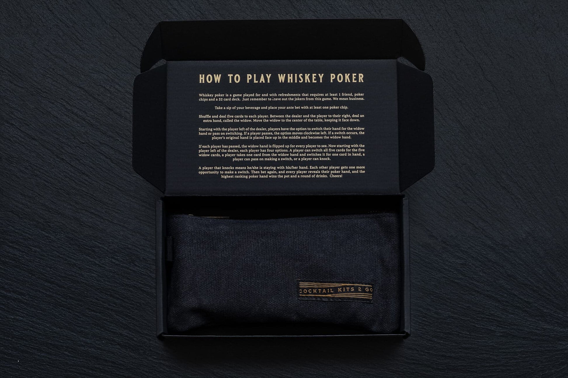 Whiskey Poker Game Set-4